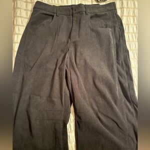 HALARA Womens Corduroy barrel Pants in Black